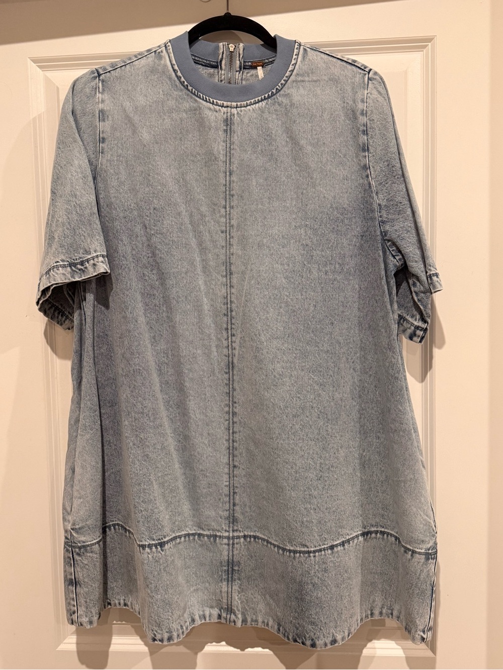 NWOT Free People Women’s Harlow Denim Mini Dress